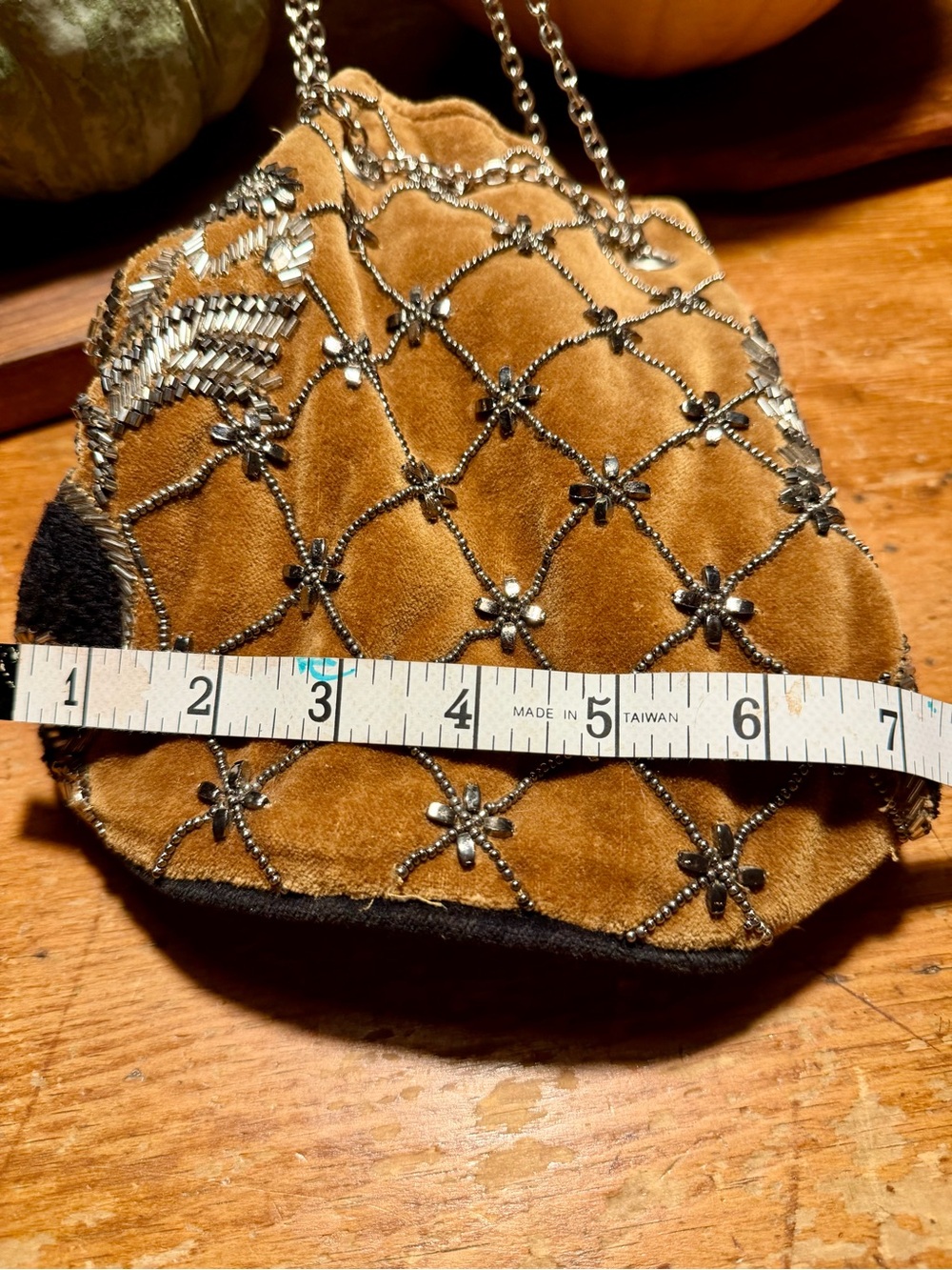 Free People Vintage Beaded Velvet Treasure Pouch - Picture 11 of 14